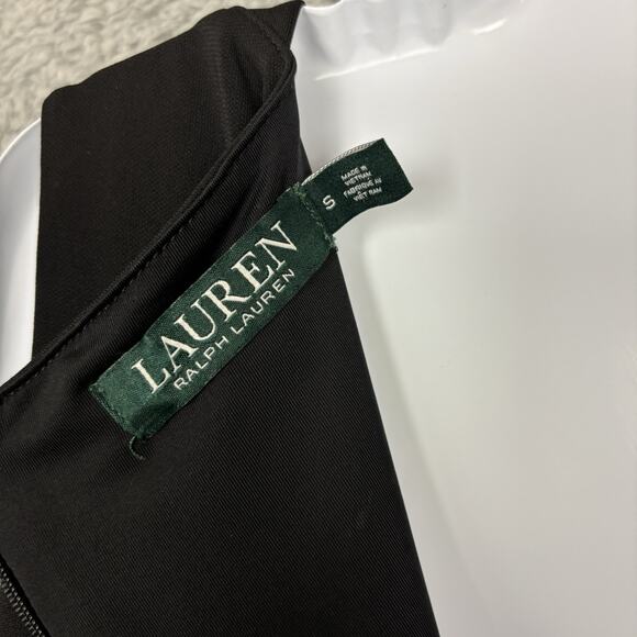 Lauren Ralph Lauren Womens Small Jumpsuit Wide Leg Minimalist Capsule Evening - Picture 9 of 16